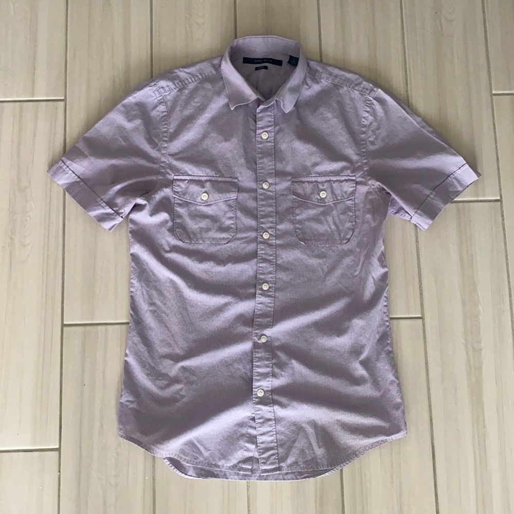 Perry Ellis Purple Shirt